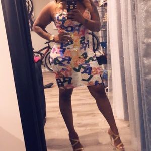 Multi color dress